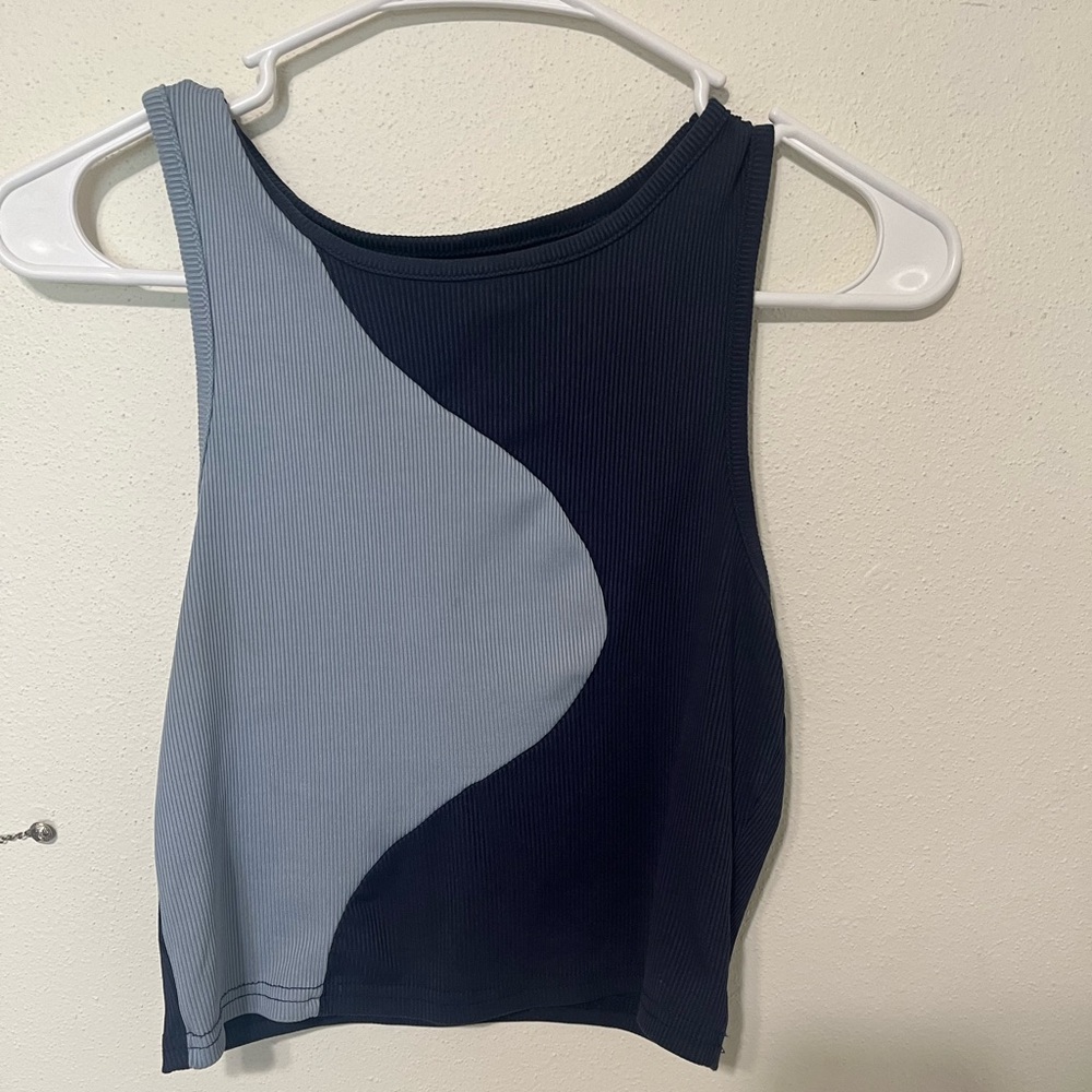 Colorblock Sleeveless Top